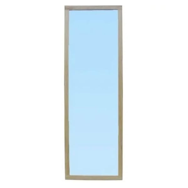 Espejo fijo a pared con luna lisa (142 cm de alto x 62 cm de ancho)